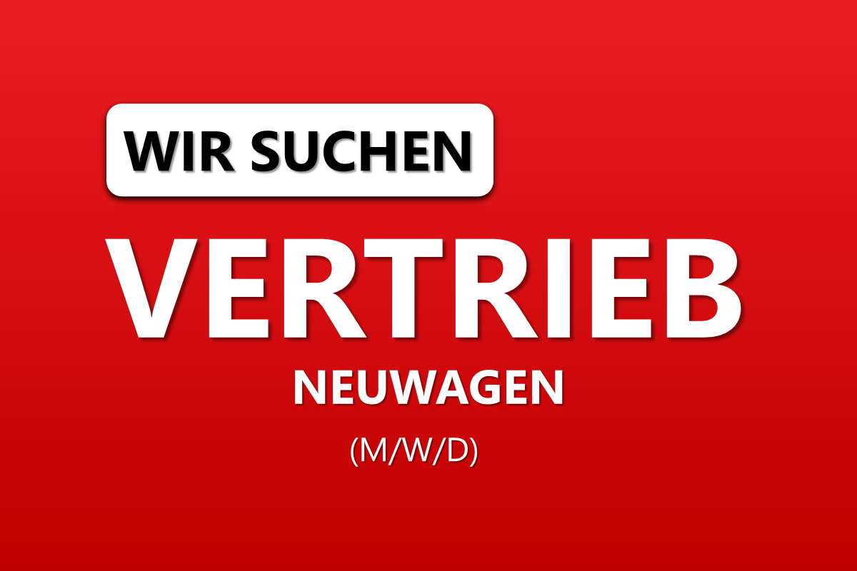 VERKAUFSBERATER/-IN NEUWAGEN