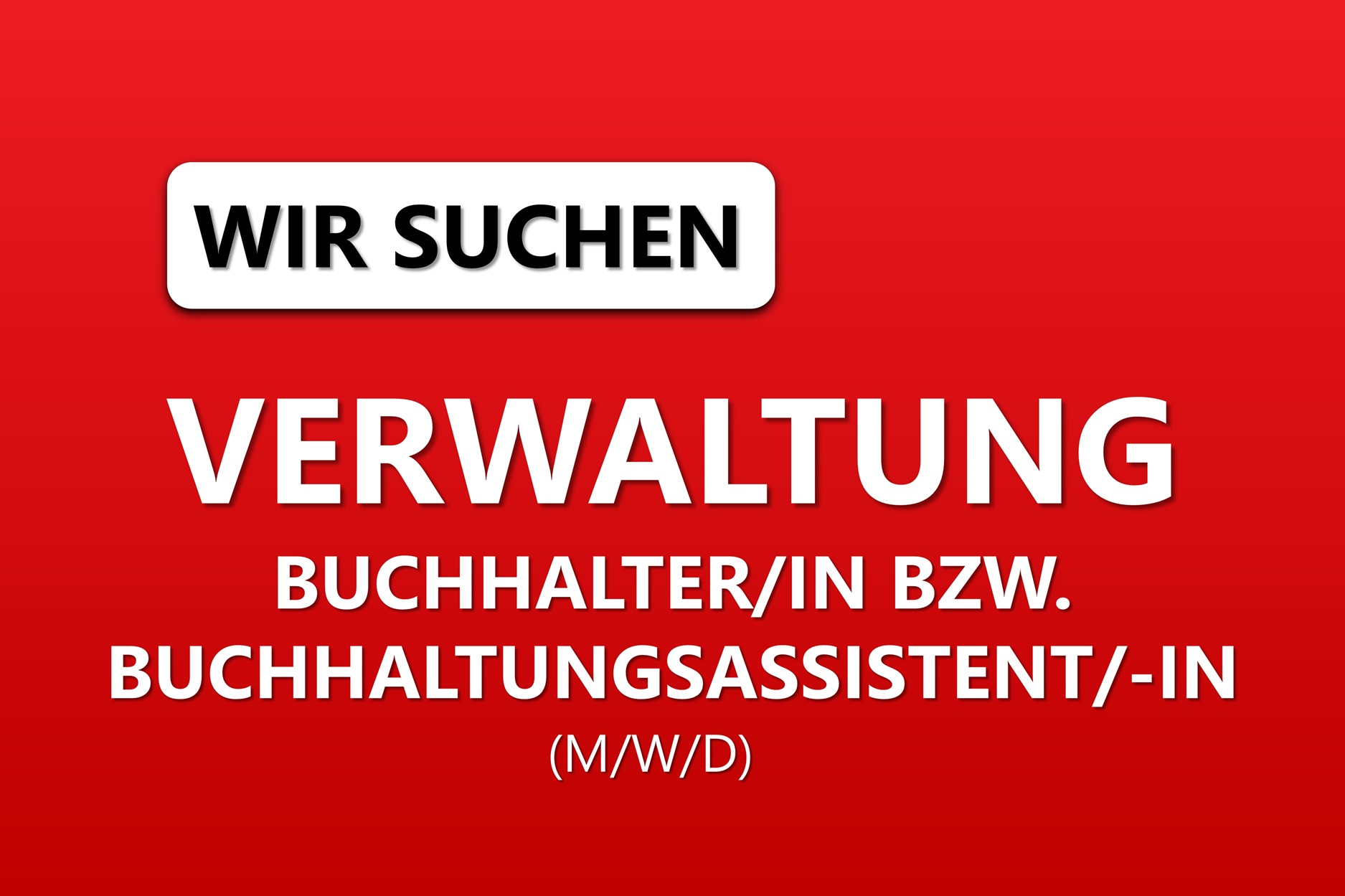 BUCHHALTER/-IN (M/W/D)