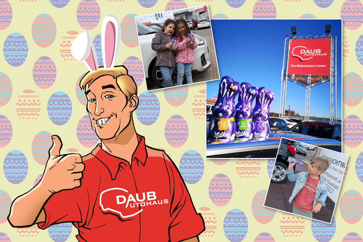 Die alljährliche Osterhasen-Suche